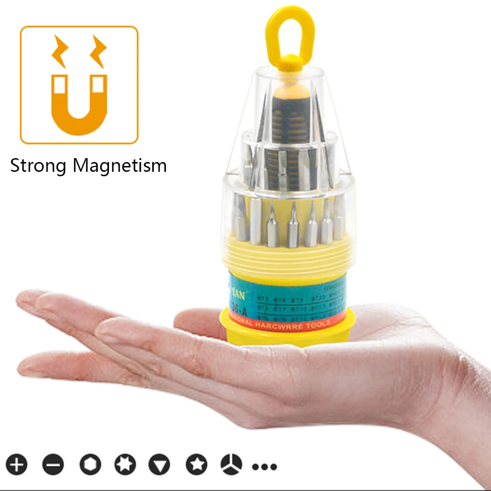 31/45/69 Industrial Grade Screwdriver Kit Magnetic Multi-type Normal Type Phillips Multi-function Slotted Bit Screw | Инструменты