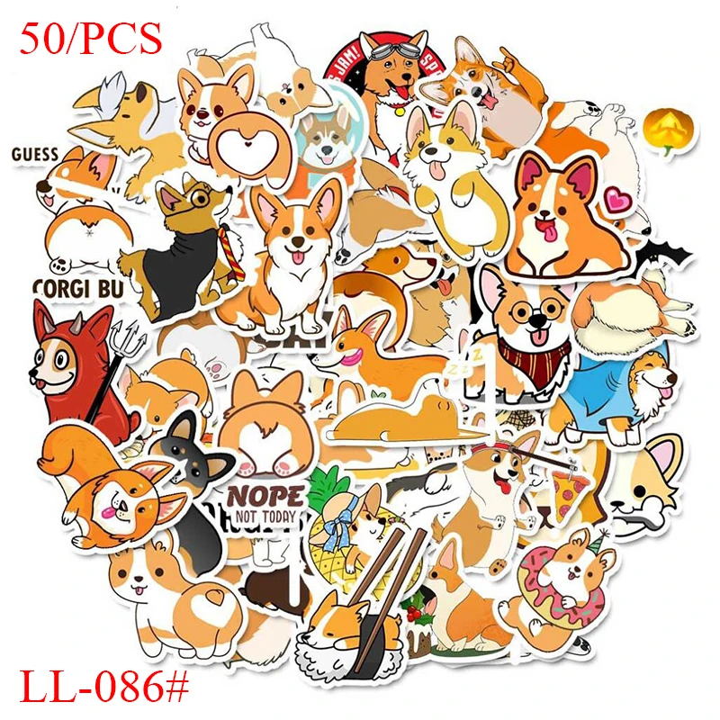 LL 086 # стильная футболка с изображением персонажей видеоигр вельш корги пемброк