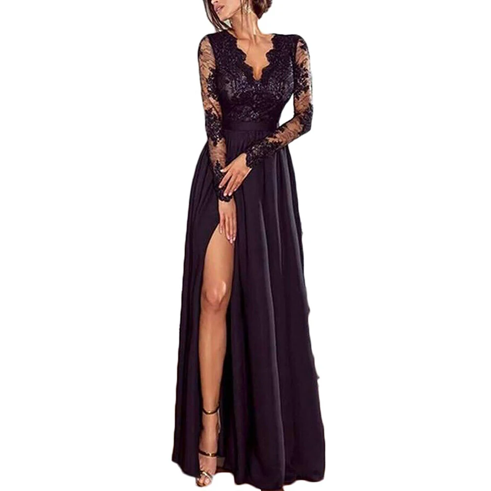 

Meihuida Leisure Spring Summer Women Lace Evening Wedding Ball Prom Gown Skirts Hot Sale Formal Party Cocktail Long Girl Skirt