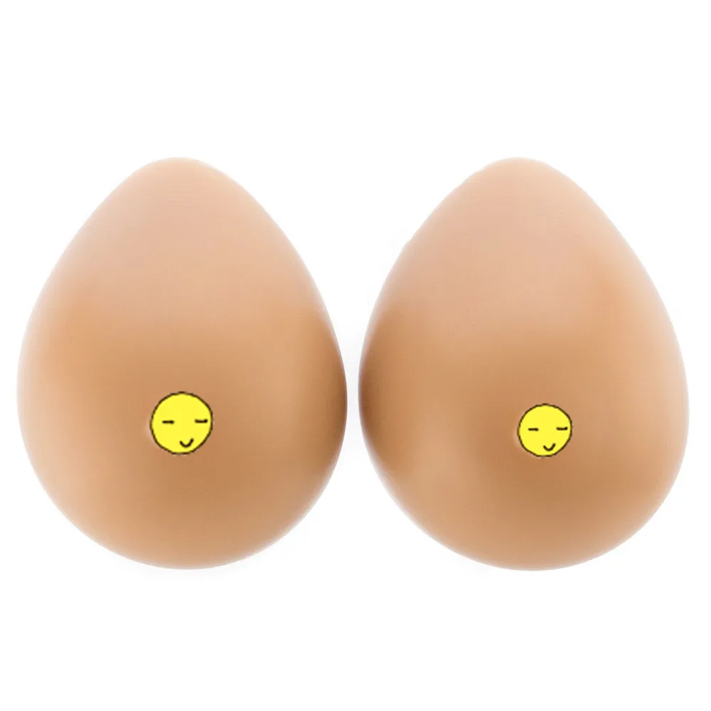 300 г/пара поддельные грудные каплевидные вогнутое дно послеоперационных груди Make