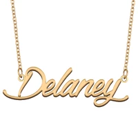 necklace with name delaney for his her family member best friend birthday gifts on christmas mother day valentines day