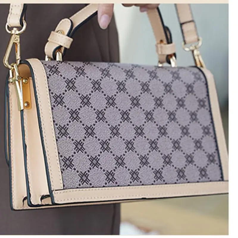 Женская сумка 2020 модная женская через плечо из искусственной кожи с замком Новые