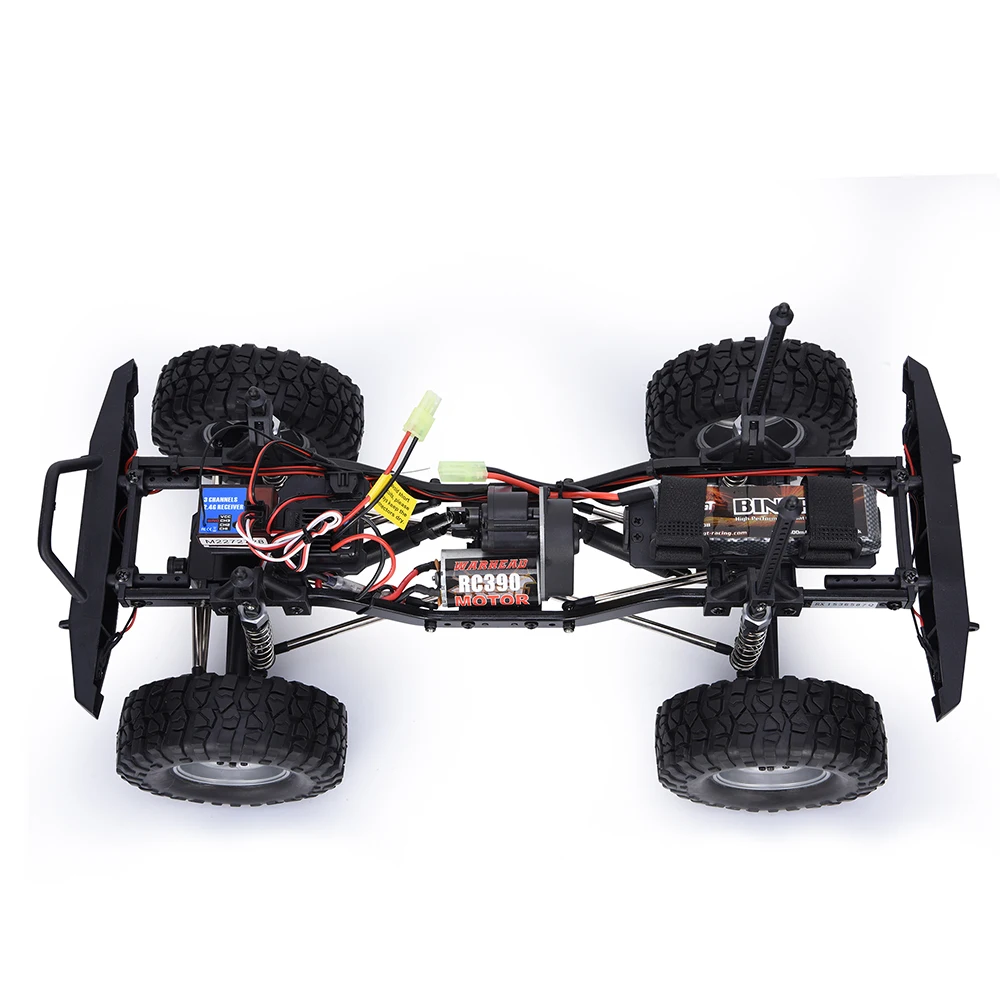 RGT Радиоуправляемый автомобиль 1:10 полноприводный внедорожный грузовик Rock Crawler RTR