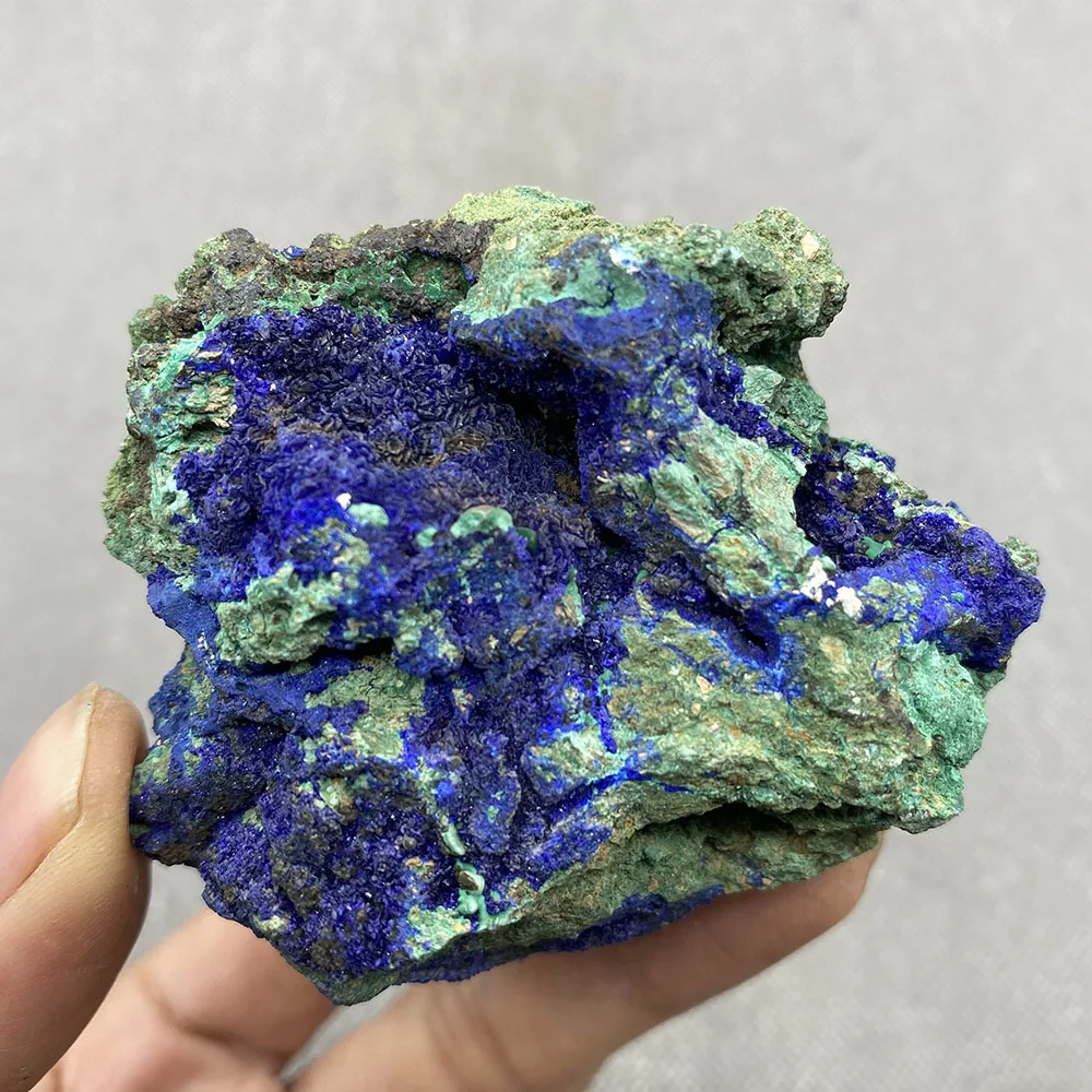 

Natural azurite mineral cristal espécime da província de anhui, china .