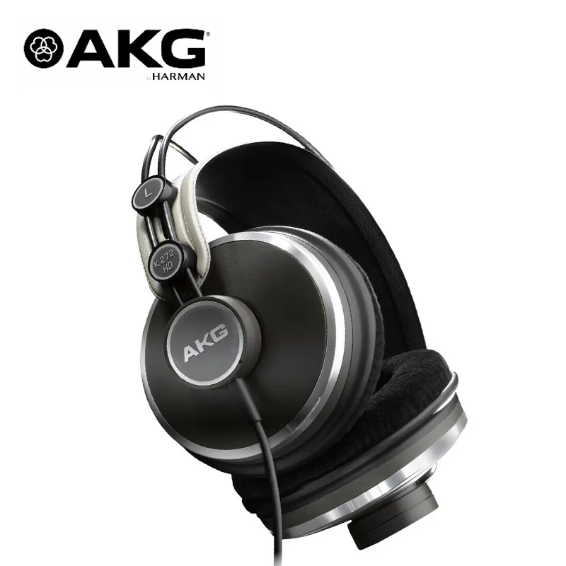 

90% New Original AKG K272 HD Head-mounted Professional Monitor Recording Grade HIFI Fever Music Headphones