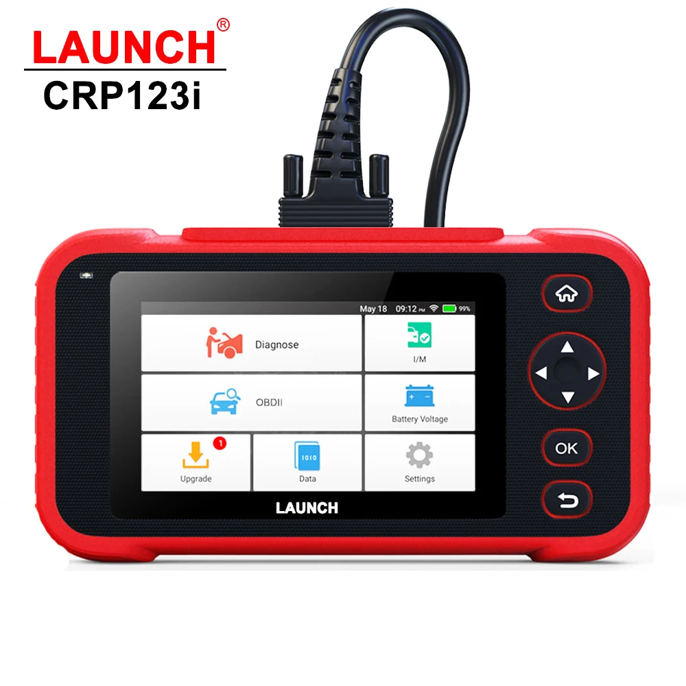 

Launch CRP123i OBD2 Professional Diagnostic Tools Engine Transmission ABS Airbag System TPMS ABS DPF Reset JOBD Auto Scanner