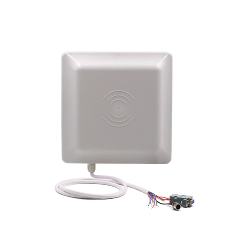 

UHF RFID card reader 6m long distance range with 8dbi Antenna RS232/RS485/Wiegand TCP/IP Read Integrative UHF Reader