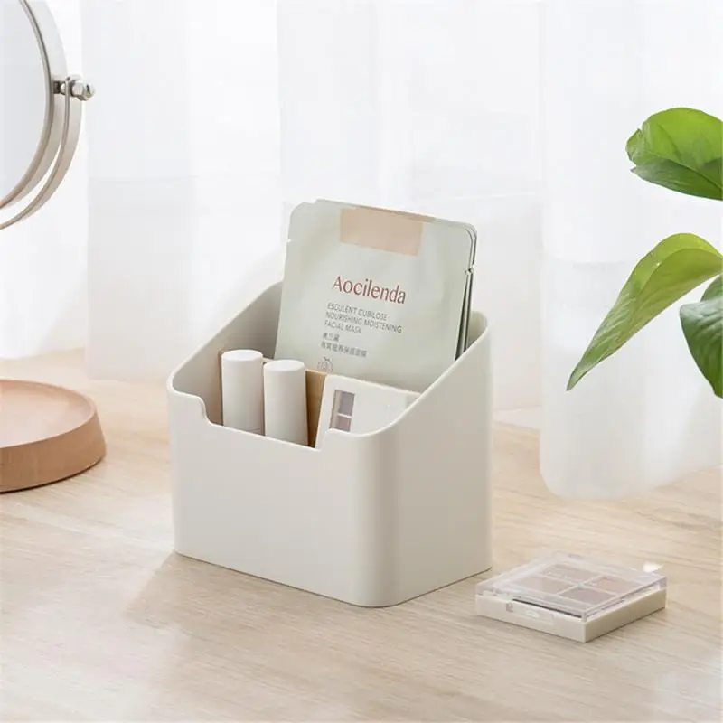 

1pc Desk Office Organizer Storage Holder Desktop Stationery Sundries Pen Box Remote Control Storage Box School Home Supplies