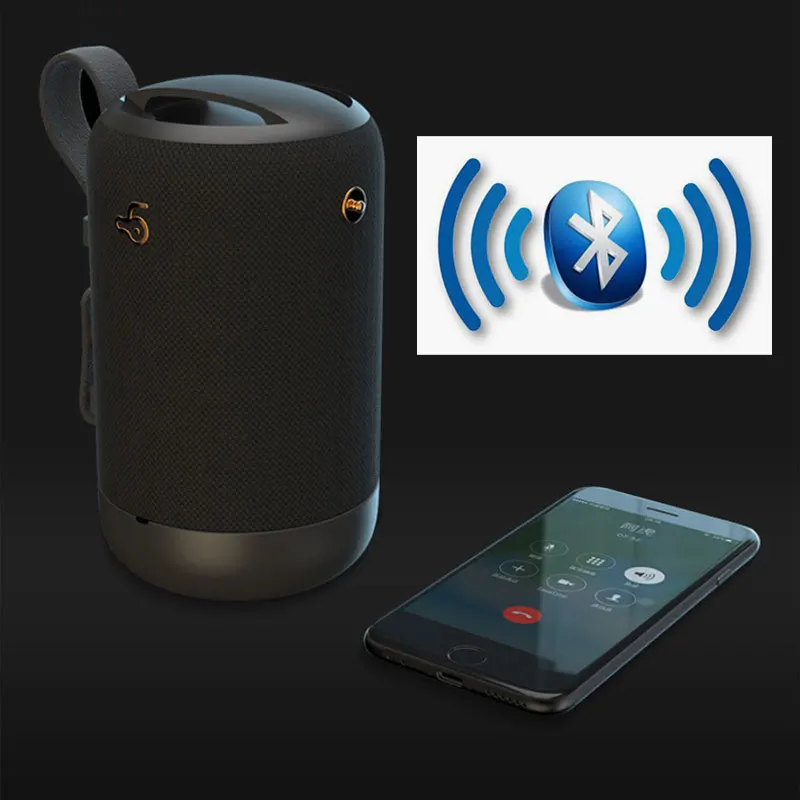 JUNKE 10 Вт Bluetooth низкочастотная портативная уличная колонка Беспроводная с