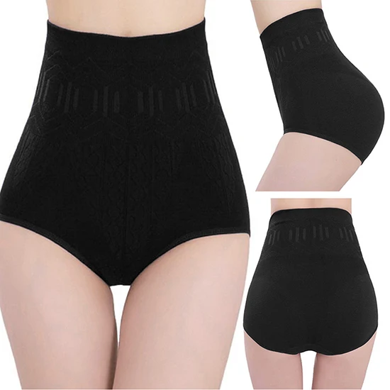

Women's Seamless High Elastic High Waist Tummy Control Body Shaper Briefs Pants Promotion Price