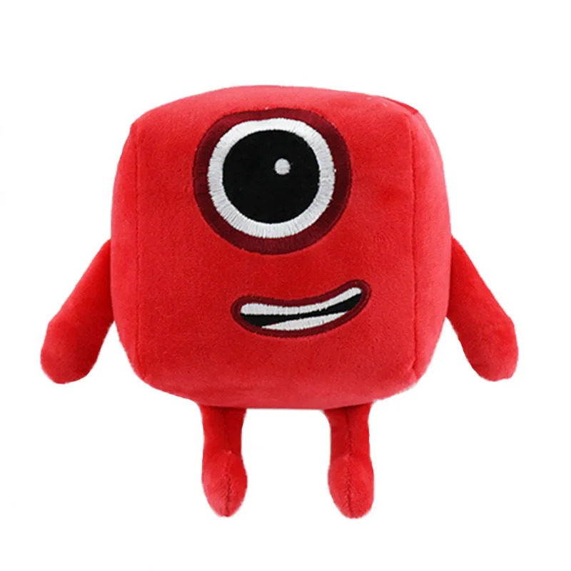 

5/10pcs Numberblocks Plush Toy Stuffed Doll Soft Educational Number Math Learning Toy Tv Series Plush Gift For Child