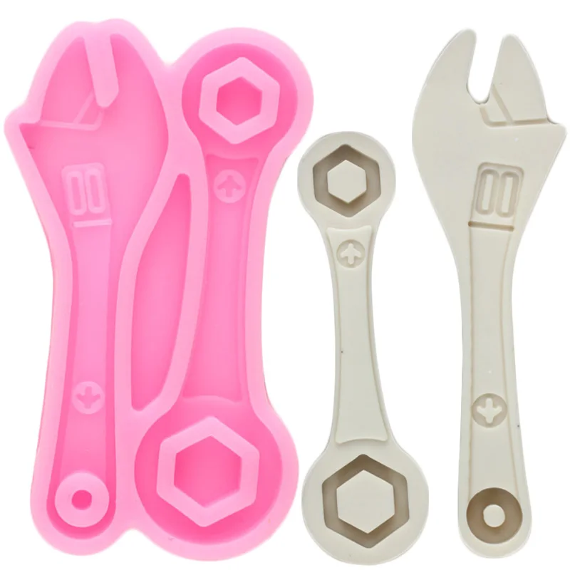 Инструменты для ремонта гаечный ключ фотоглина Формы кексов Топпер помадка