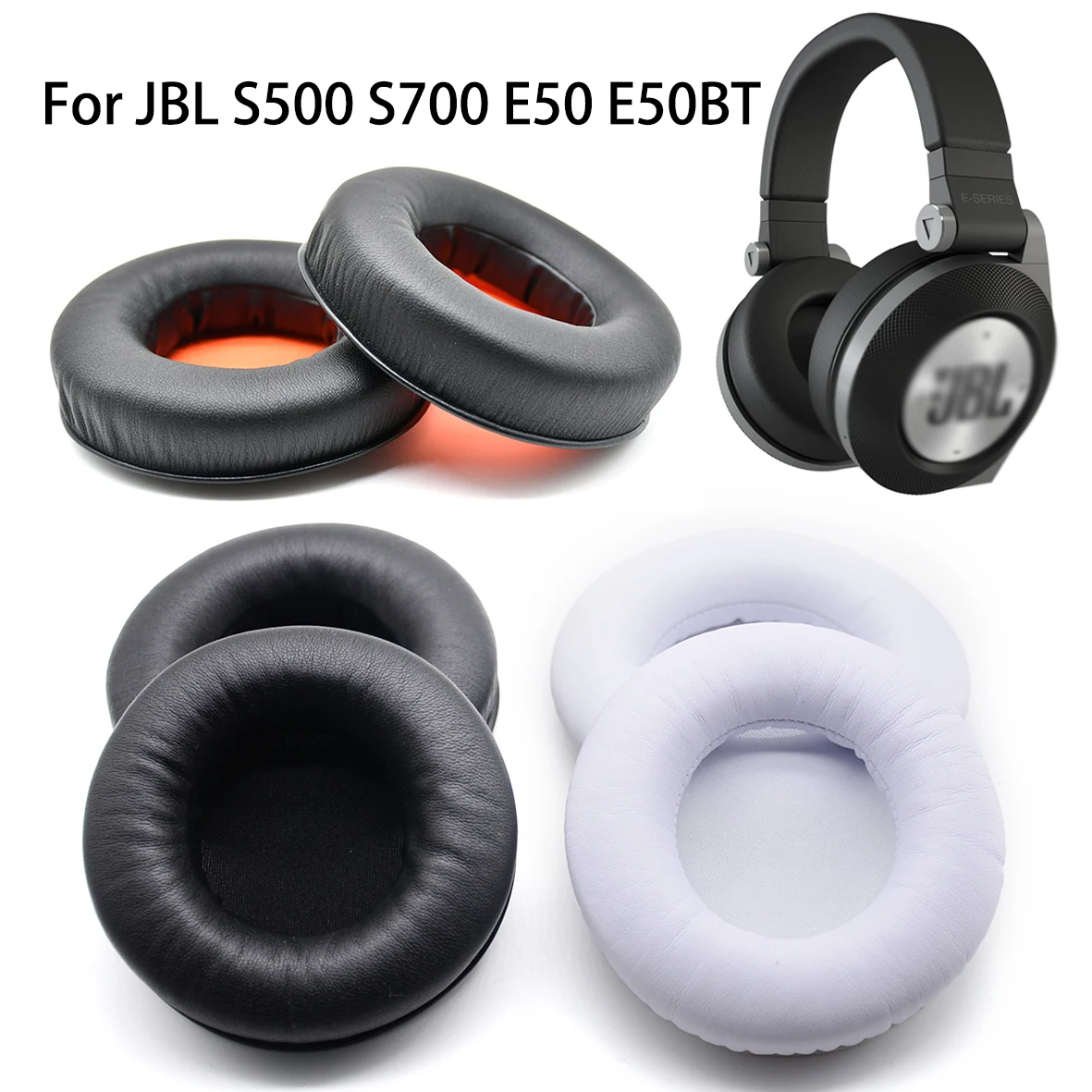 Замена уха подушечки подушки пены для JBL Synchros E50BT E50 BT S500 S700 Беспроводной Bluetooth