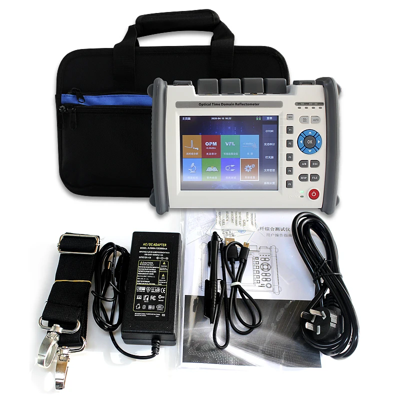 8000MAX Высокоточный OTDR многодлинный токарный волоконно оптический отражатель FTTH с