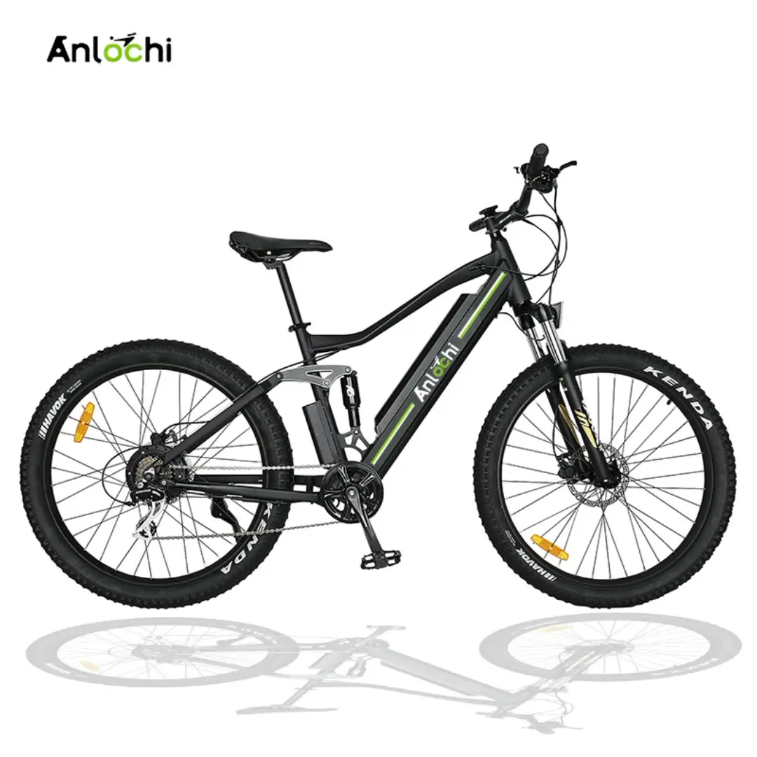 

ANLOCHI 27,5*3,0 дюймовая шина городской электрический велосипед 36 в 250-750 Вт Мотор высокопроизводительный амортизатор