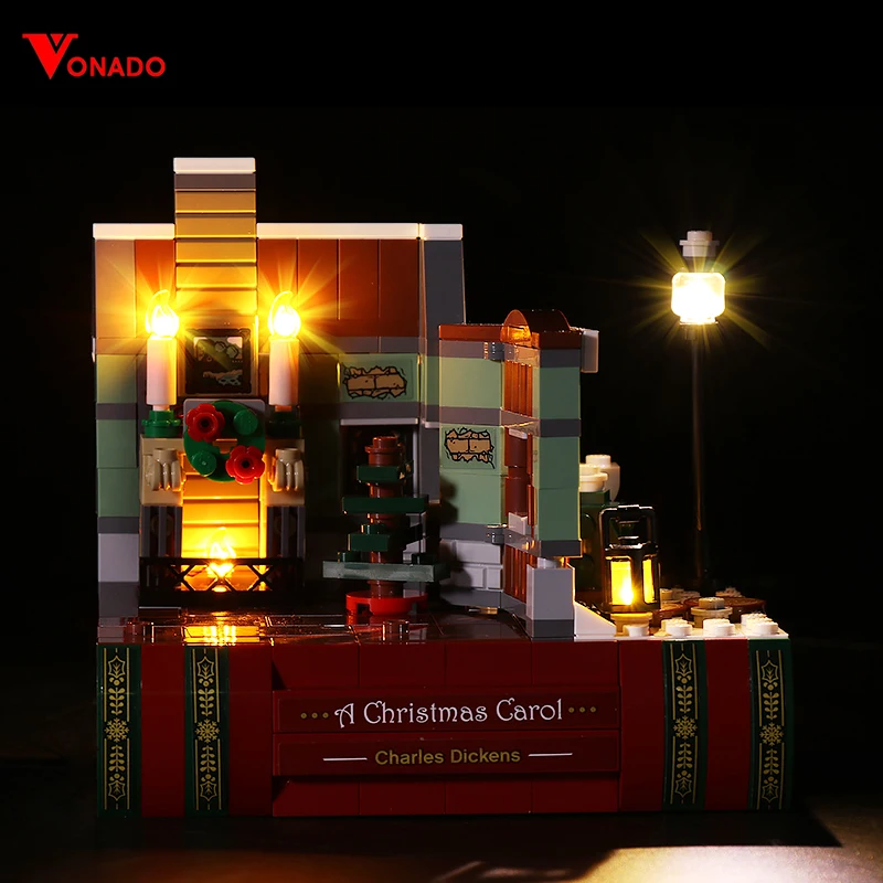 

Светодиодный светильник для Чарльза дикинса 40410 года Tribute A Christmas Carol (только свет включен)