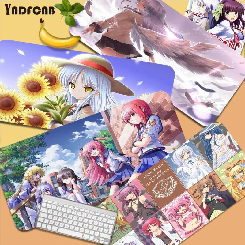 

YNDFCNB Angel Beats Anime High Quality Laptop Gaming Mice Mousepad Size for Deak Mat for overwatch/cs go/world of warcraft