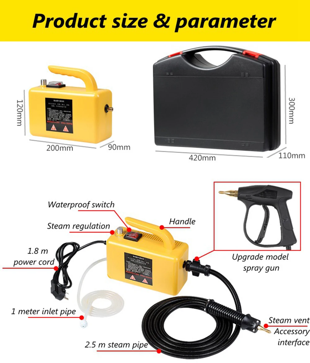 Мобильная Очищающая машина высокого давления высокотемпературный