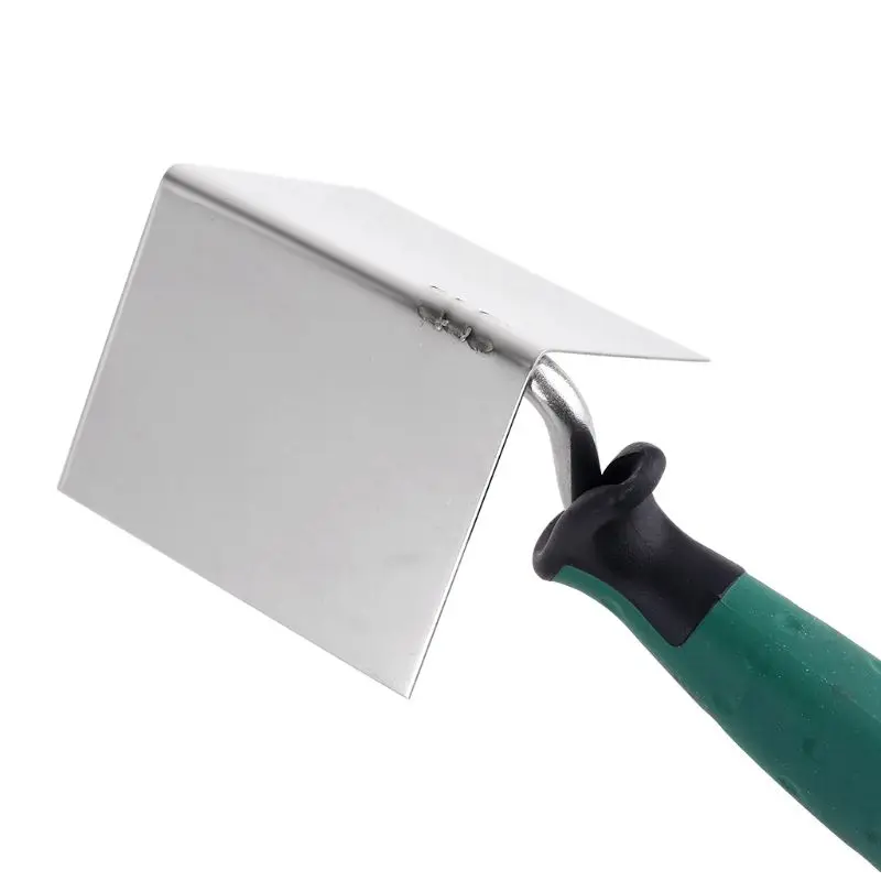 

Drywall Corner Tool - Flexes for perfect 90 degree corner when mudding drywall - High grade stainless steel corner trowel - Ergo