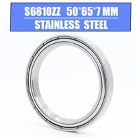 s6810zz bearing 50657 mm 5pcs high quality s6810 z zz s 6810 440c stainless steel s6810z ball bearings for motorcycles