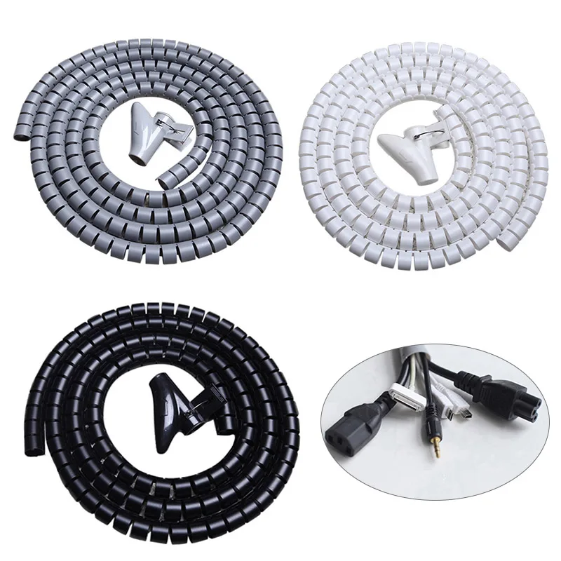 Защитный шланг для проводов длиной 1 5 м защитная трубка JS23|Кабельные рукава| |