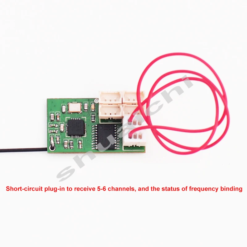 1 шт. Мини 2 4G 6 канальный микро модуль приемника доска для Радиоуправляемая модель