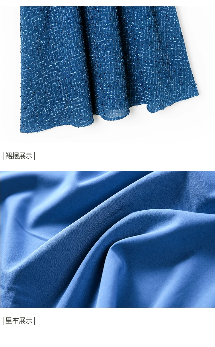 

2021 New Spring Korean Women's Clothing Fashion Slim High Waist V-Neck Elegant Long Sleeve Mid-Calf Party Dress