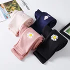 Одежда для маленьких девочек, детские леггинсы, зимние и осенние плотные теплые детские штаны с мультяшным рисунком, леггинсы для мальчиков и девочек, бархатные брюки