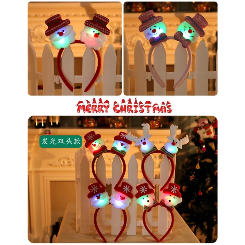 

Glowing Headband Children Toys for Chrismas Girls Accessories Funny Gifts Interactive Halloween Gifts