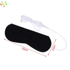 Подушка, электрический портативный подогреватель USB, зимний подогреваемый коврик из углеродного волокна с USB подогревом для маски для глаз
