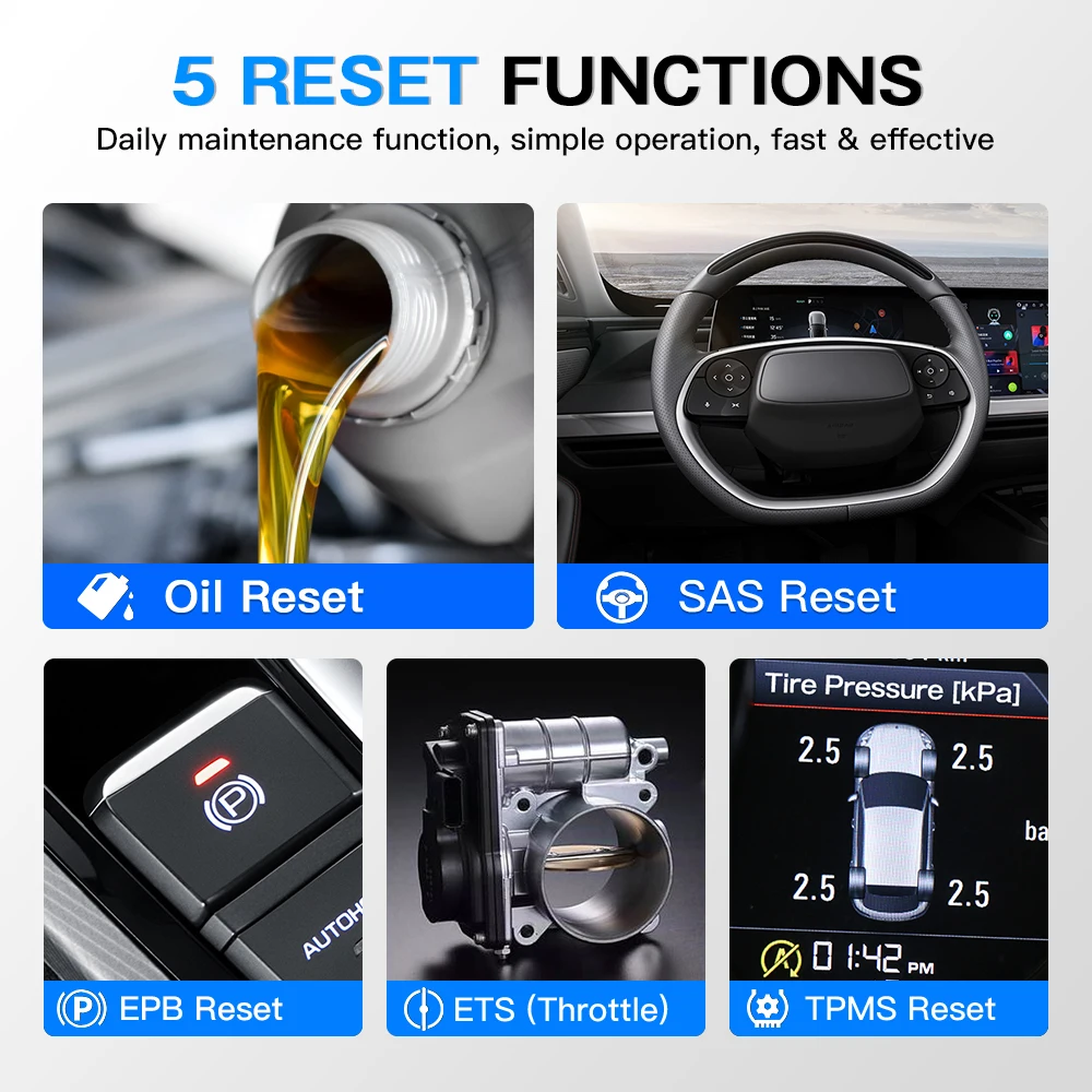 THINKCAR Thinkscan Plus S6 OBD2 автомобильный сканер профессиональная 4 система ABS SAS EPB TPMS ETS Reset