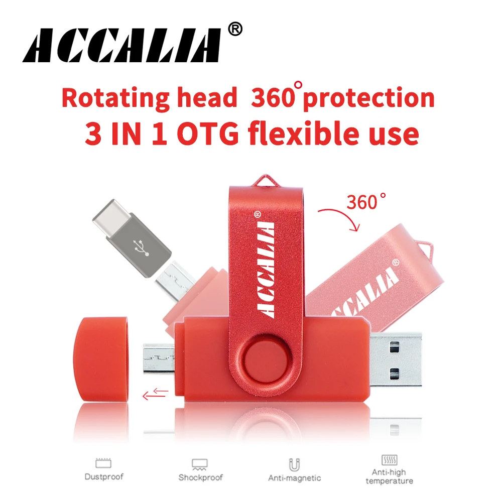 Металлический OTG cle usb flash drive 64 Гб 128 Тип c Флеш накопитель 32 оперативной памяти 16