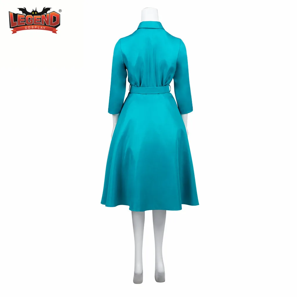 Новинка платье медсестры костюм для косплея синяя длинная Плиссированная юбка
