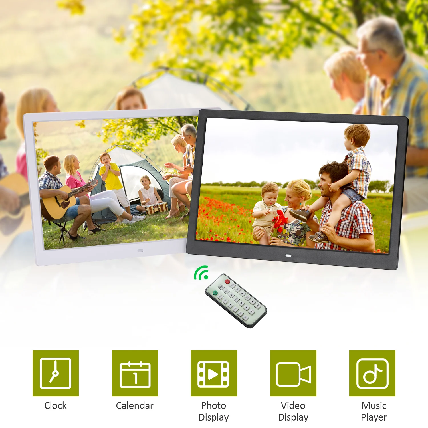 14 &quotсветодиодная цифровая фоторамка дисплей для настольного альбома с