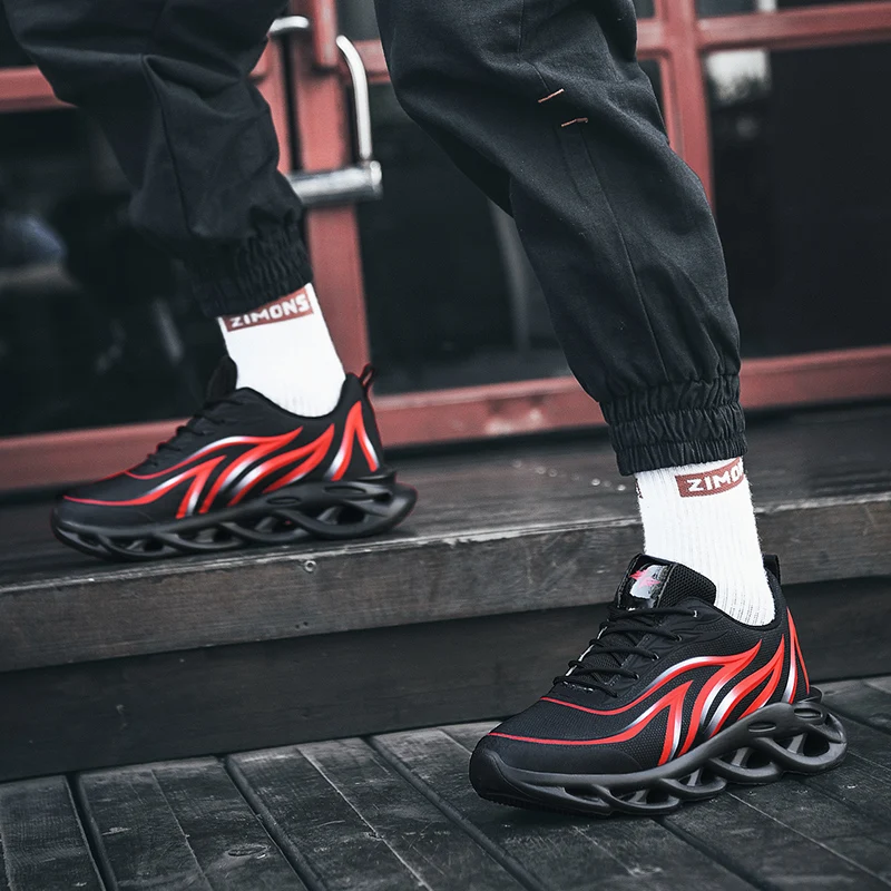 Новая мужская обувь Модная повседневная спортивная Однотонные трендовые