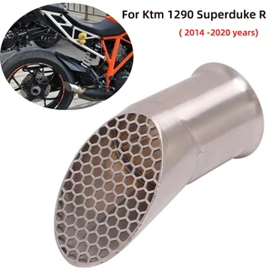 For Ktm 1290 Super DUKE R 2014-2020 Motorcycle Exhaust Modified Muffler Middle Connection Tube Motocross Motorcycle Exhaust Pipe