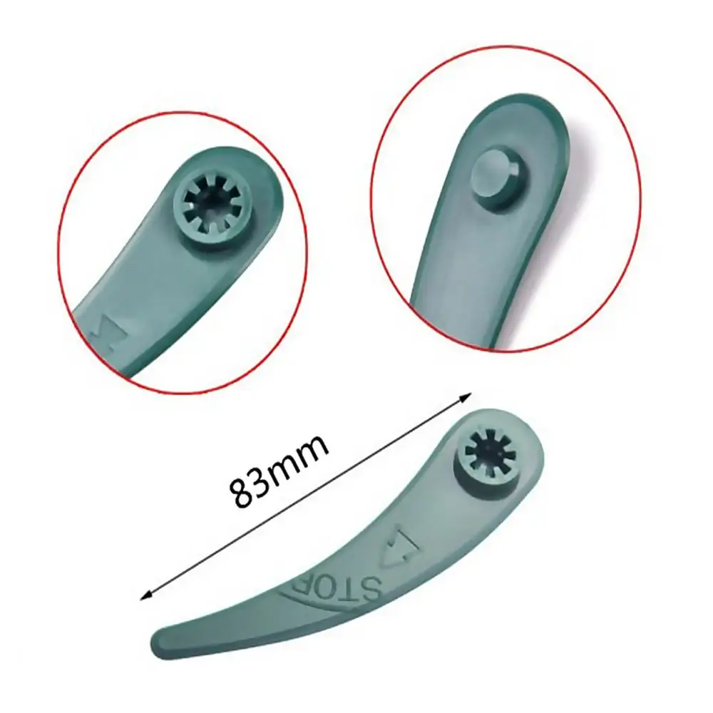 Газонокосилка 25 шт. пластиковые лезвия триммер для травы аксессуары садовых