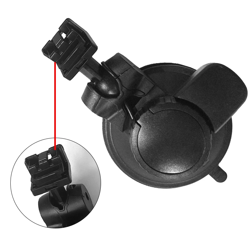 Car DVR Bracket 360° Rotating Suction Cup Black Easy Installation Durable USBmini Interface For Lamando F8 F7 BL950 BL950A BL960 |
