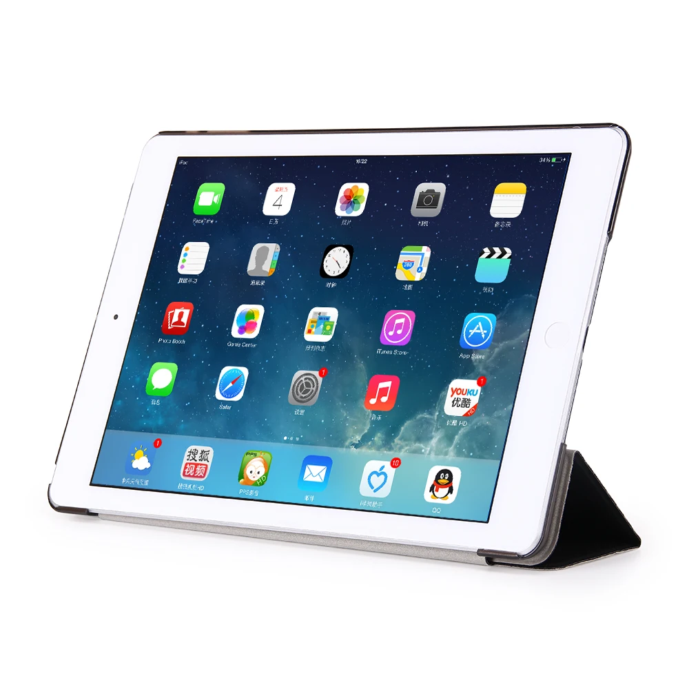 HUEVN PC кожаный чехол для Apple iPad mini 1 2 3 модный умный + полупрозрачный Mini 4 5 (2019) |