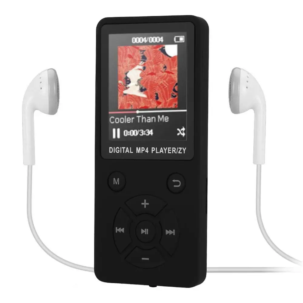 Black Портативный MP3 Vedio плеер bluetooth MP3 плеер цветной экран FM Радио Видео игры фильм с FM/запись дропшиппинг# G - Цвет: Black