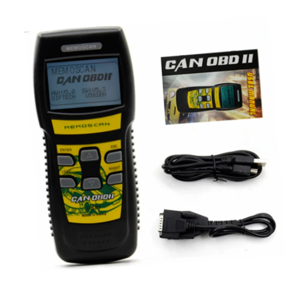 Автомобильный Универсальный тестер, инструменты Memoscan U581, автомобильные считыватели кодов, Автомобильный сканер OBD2, Профессиональный OBDII