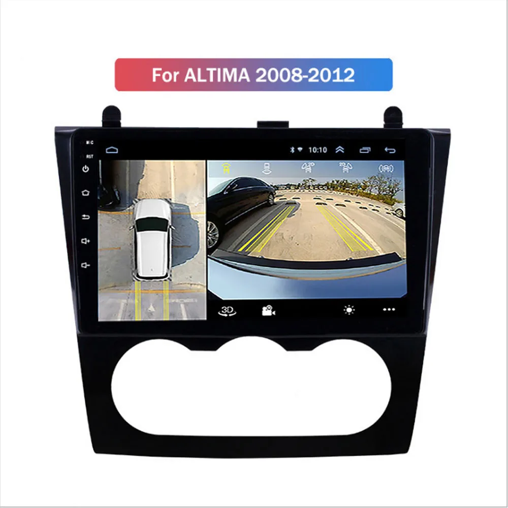 360 панорамная система птичий глаз для Nissan Atima 08-12 лет автомобильное радио