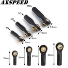 AXSPEED 11020 шт. пластиковый M2 M3 конец стержня шаровой шарнир 19262730 мм для 110 RC Гусеничный автомобиль грузовик багги радиоуправляемая лодка самолет