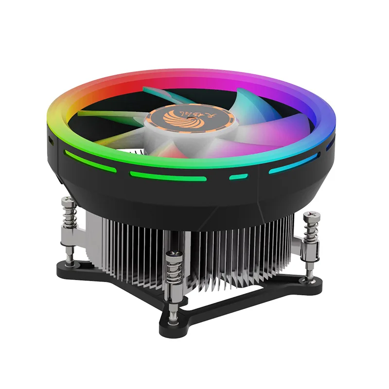Кулер ЦП 3Pin RGB для INTEL LGA775/1151/1150/1155/1156/1200 AMD 754/939/AM2/AM2 +/AM3/AM4 X79 X99 материнская плата -