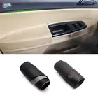 Для VW POLO 2004 2005 2006 2007 2008 2009- 2011 хэтчбекседан кожа из микрофибры внутренняя дверная панель защитная накладка