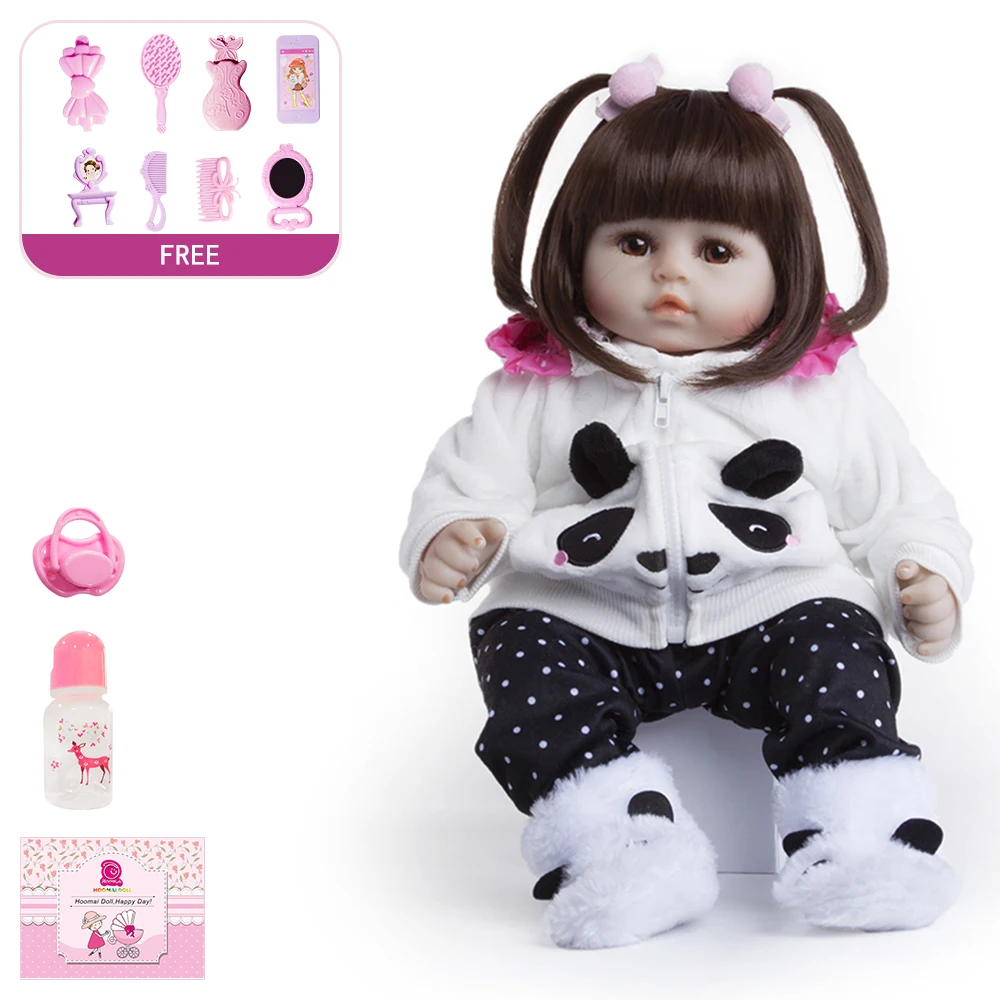 Кукла реборн силиконовая кукла 18 дюймов подарок на день рождения