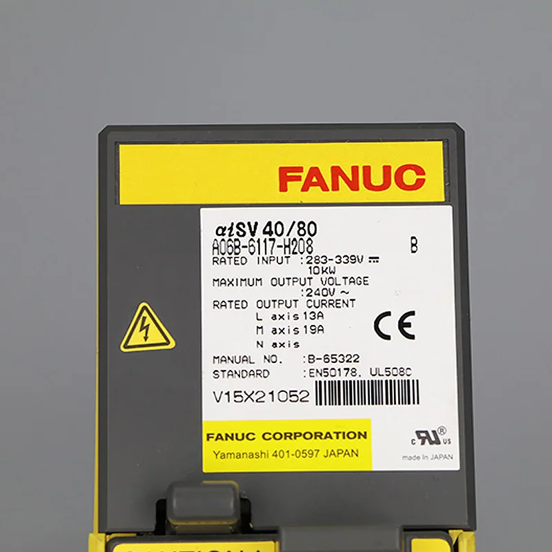 FANUC сервопривод усилитель привода Alpha iSV 40/80 Для CNC drvier A06B-6117-H208 | Обустройство дома