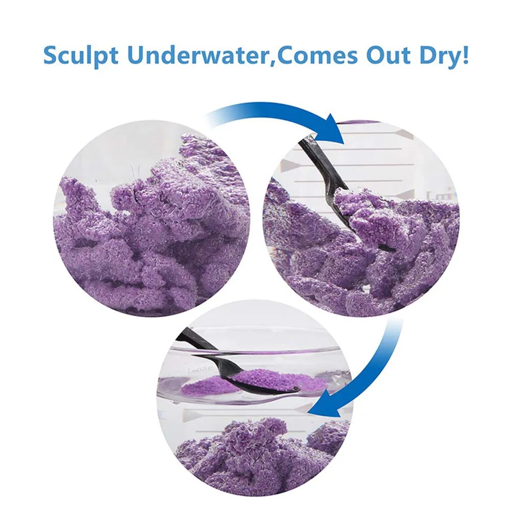 100g Not Wet Magic Sand For Kids Toys Colorful Mars Space Slime Indoor Play Educational Funny Toy Children Gifts | Игрушки и хобби