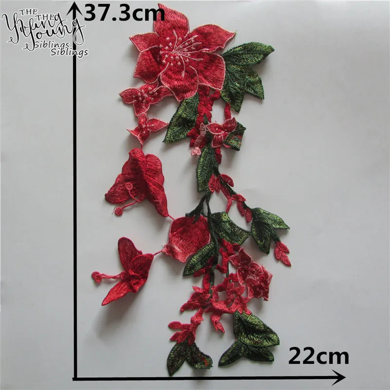 Exquisite Embroidery Fabric Lace Applique Sewing DIY Trimming Neckline Collar Clothing Craft Accessories Supplies | Дом и сад