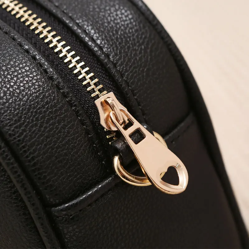 

REPRCLA New Brand Designer Women Messenger Bags Chain Strap Shoulder Bag High Quality Handbags PU Leather Crossbody With Crown